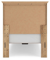 Makidern - Panel Storage Bed With Storage Footboard