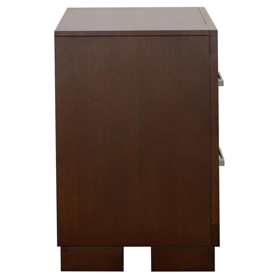 Jessica - 2-Drawer Nightstand by CoasterEssence | Bel Furniture