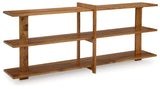 Fayemour - Brown - Console Sofa Table by Signature Design by Ashley® | Bel Furniture