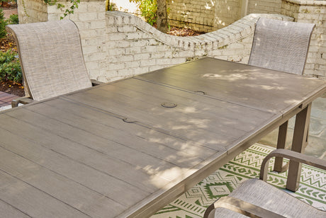 Beach Front - Beige - RECT Dining Room EXT Table by Signature Design by Ashley® | Bel Furniture