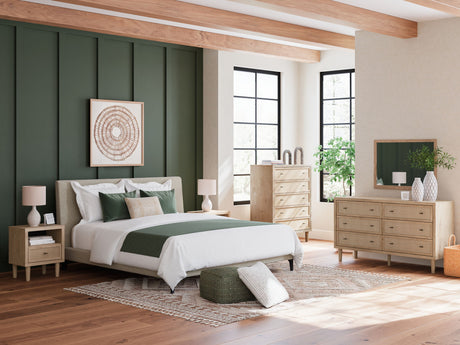 Cielden - Dresser And Mirror - Two-Tone - view 9