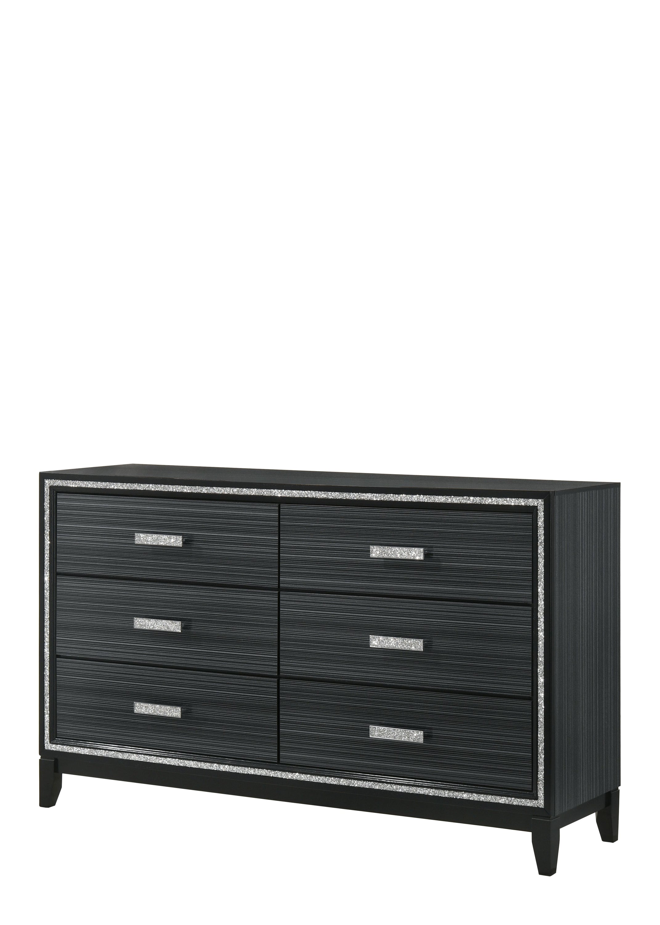 Haiden - Weathered Dresser - Black