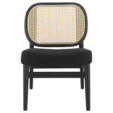 Rayo - Rattan Cane Back Accent Chair With Padded Seat by Coaster Fine Furniture | Bel Furniture