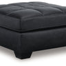 Barlin Mills - Oversized Accent Ottoman Black by Benchcraft® | Bel Furniture