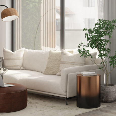 Curtis - Ombre Metal Cylinder Accent Table - view 16