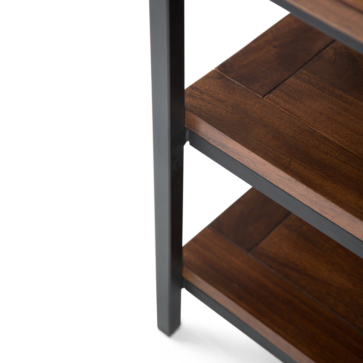 Skyler - TV Media Stand - Dark Cognac Brown by Simpli-Home | Bel Furniture