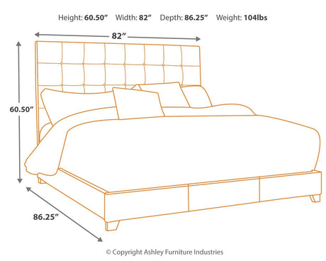 Dolante - Upholstered Bed by Signature Design by Ashley® | Bel Furniture