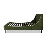 Aspen - Vertical Tufted Modern Headboard Platform Bed Set by Jennifer Taylor Home | Bel Furniture