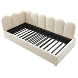 Upholstered Daybed With Pull-Out Bed