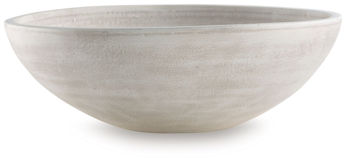 Meadie - Bowl White by Signature Design by Ashley® | Bel Furniture