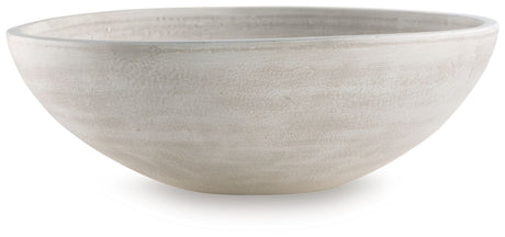 Meadie - Bowl White by Signature Design by Ashley® | Bel Furniture