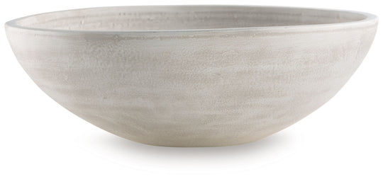 Meadie - Bowl White by Signature Design by Ashley® | Bel Furniture