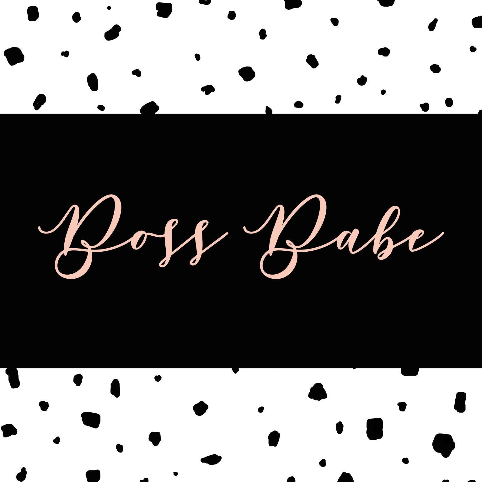 Boss Babe By Anna Quach - Black