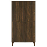 Elouise - 4 Door Engineered Wood Tall Accent Cabinet - Dark Pine by Coaster Fine Furniture | Bel Furniture