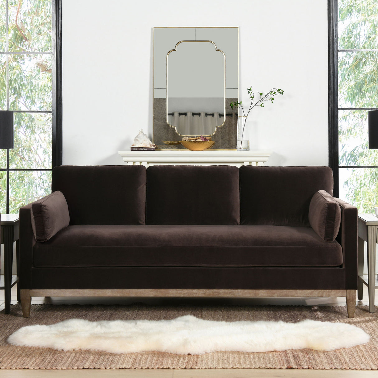 Knox - Modern Farmhouse Sofa by Jennifer Taylor Home | Bel Furniture