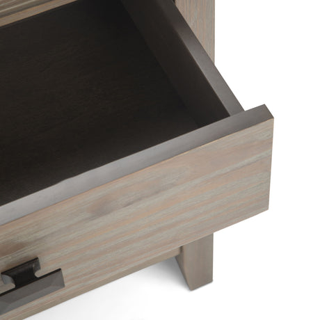 Artisan - Handcrafted Bedside Table by Simpli-Home | Bel Furniture