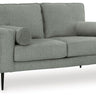Hazela - Loveseat Dark Gray by Signature Design by Ashley® | Bel Furniture