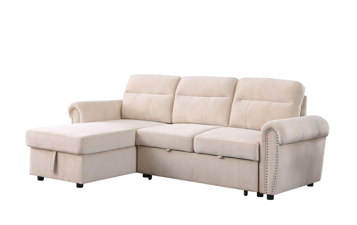 Ashton - Reversible Sleeper Sectional Sofa Chaise