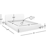 Alpine - Puffy Modern Platform Bed