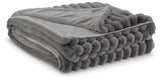 Alsonwell - Throw Gray 3 Pieces by Signature Design by Ashley® | Bel Furniture