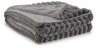 Alsonwell - Throw Gray 3 Pieces by Signature Design by Ashley® | Bel Furniture