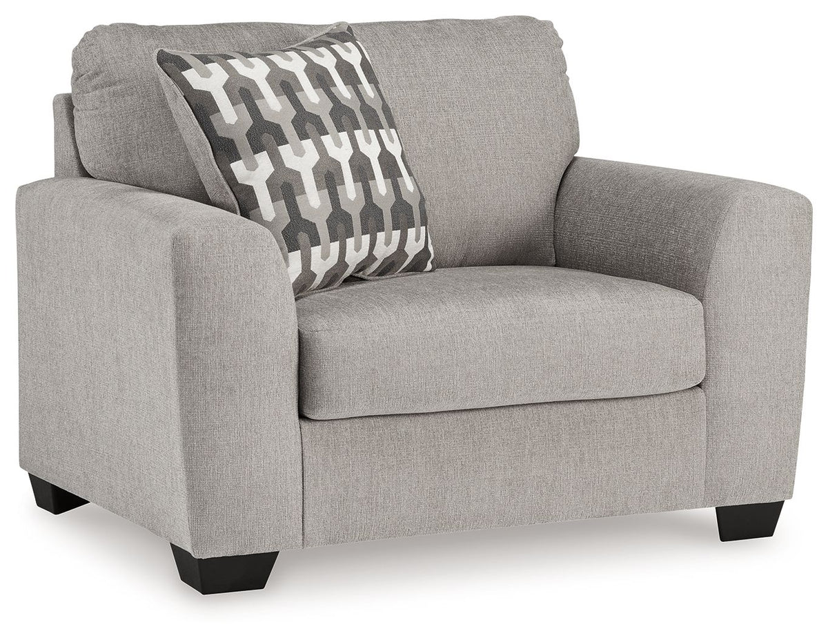 Avenal Park - Flannel - Chair And A Half by Signature Design by Ashley® | Bel Furniture