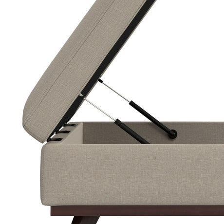 Owen - Multifunctional Square Coffee Table Storage Ottoman - view 85