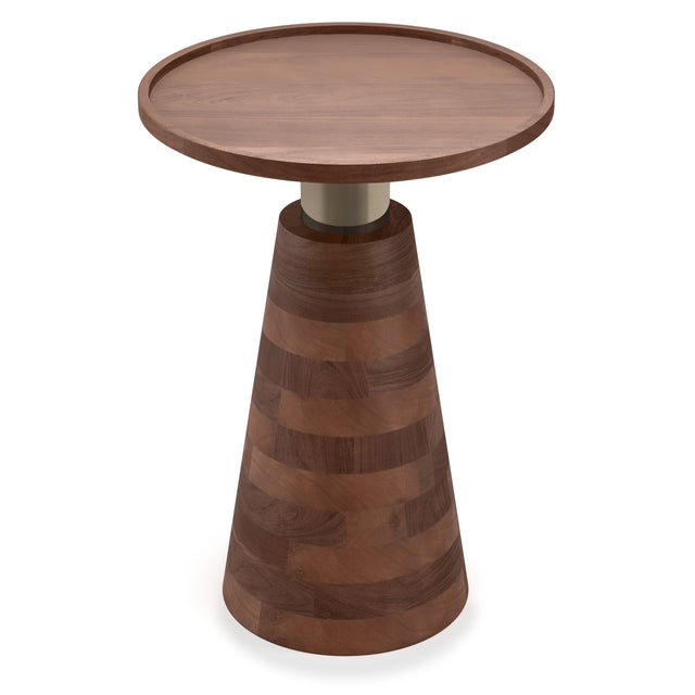 Kramer - Side Table - Cognac by Simpli-Home | Bel Furniture