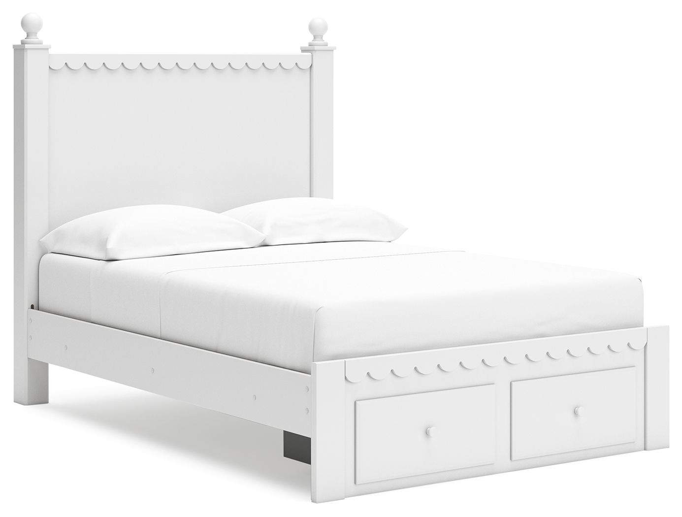 Mollviney - Storage Panel Bedroom Set