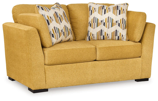 Keerwick Loveseat Sunflower