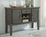 Hallanden - Gray - Dining Room Server by Signature Design by Ashley® | Bel Furniture