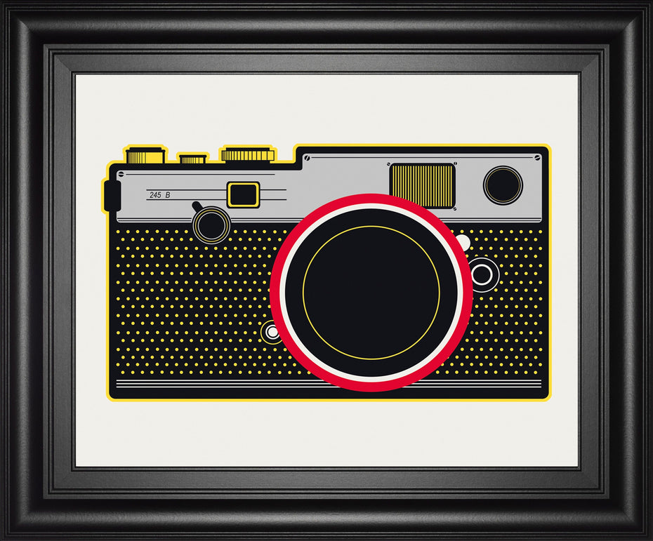 Snapshot By Tom Frazier - Framed Print Wall Art - Black