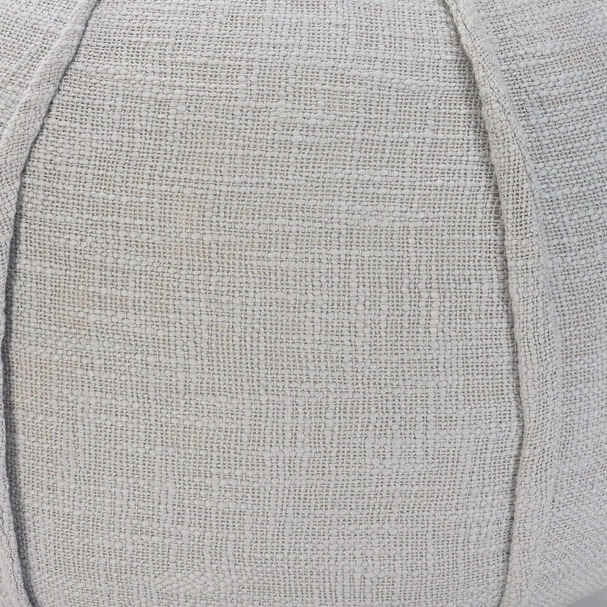 Ottoman Cotton Round - Gray