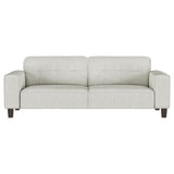 Deerhurst - Upholstered Tufted Track Arm Sofa Set by Coaster Fine Furniture | Bel Furniture