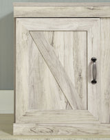 Bellaby - 4-Piece Entertainment Center - Whitewash