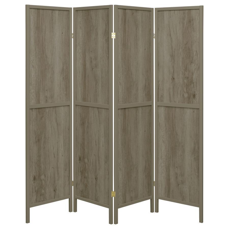 Deepika - 4-Panel Room Divider Folding Screen by CoasterEveryday | Bel Furniture