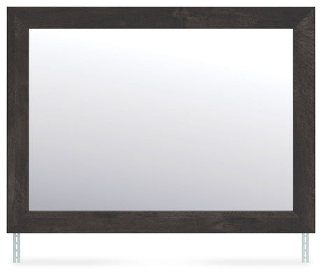 Hollivern - Dark Gray - Bedroom Mirror by Signature Design by Ashley® | Bel Furniture
