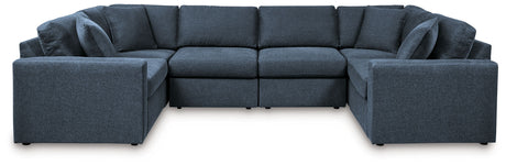 Modmax - Ink - Sectional Blue 6 Pc. Sectional by Signature Design by Ashley® | Bel Furniture