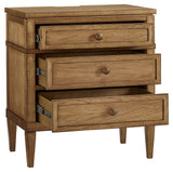Sharlance - Brown - Three Drawer Night Stand by Signature Design by Ashley® | Bel Furniture