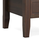 Acadian - End Table With Drawer - Brown by Simpli-Home | Bel Furniture