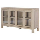 Solano - Sliding Door Dining Sideboard Server - Weathered Mango
