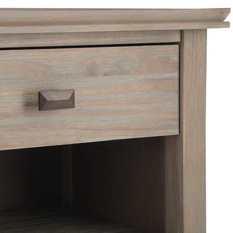 Artisan - Handcrafted Bedside Table by Simpli-Home | Bel Furniture