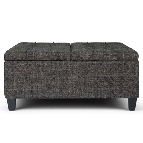 Harrison - Upholstered Coffee Table Storage Ottoman - view 26