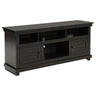 Payne - TV Stand Media Console Black 60"W x 16.25"D x 27"H by Coaster Fine Furniture | Bel Furniture
