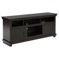 Payne - TV Stand Media Console Black 60"W x 16.25"D x 27"H by Coaster Fine Furniture | Bel Furniture
