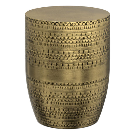 Johnsen - Handcrafted Large Metal Accent Table - view 29