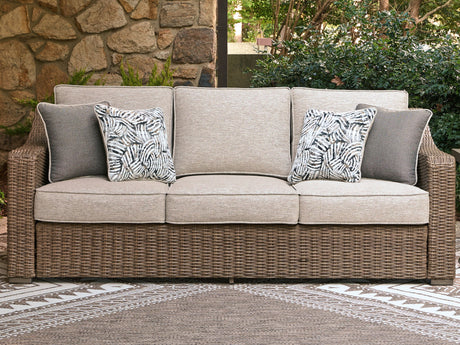 Laguna Heights - Sofa With Cushion - Beige - view 4