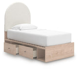 Arloster - Upholstered Panel Bed