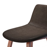 Addy - Counter Stool (Set of 2) - Distressed Brown by Simpli-Home | Bel Furniture