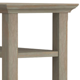 Acadian - Narrow Side Table, Handcrafted